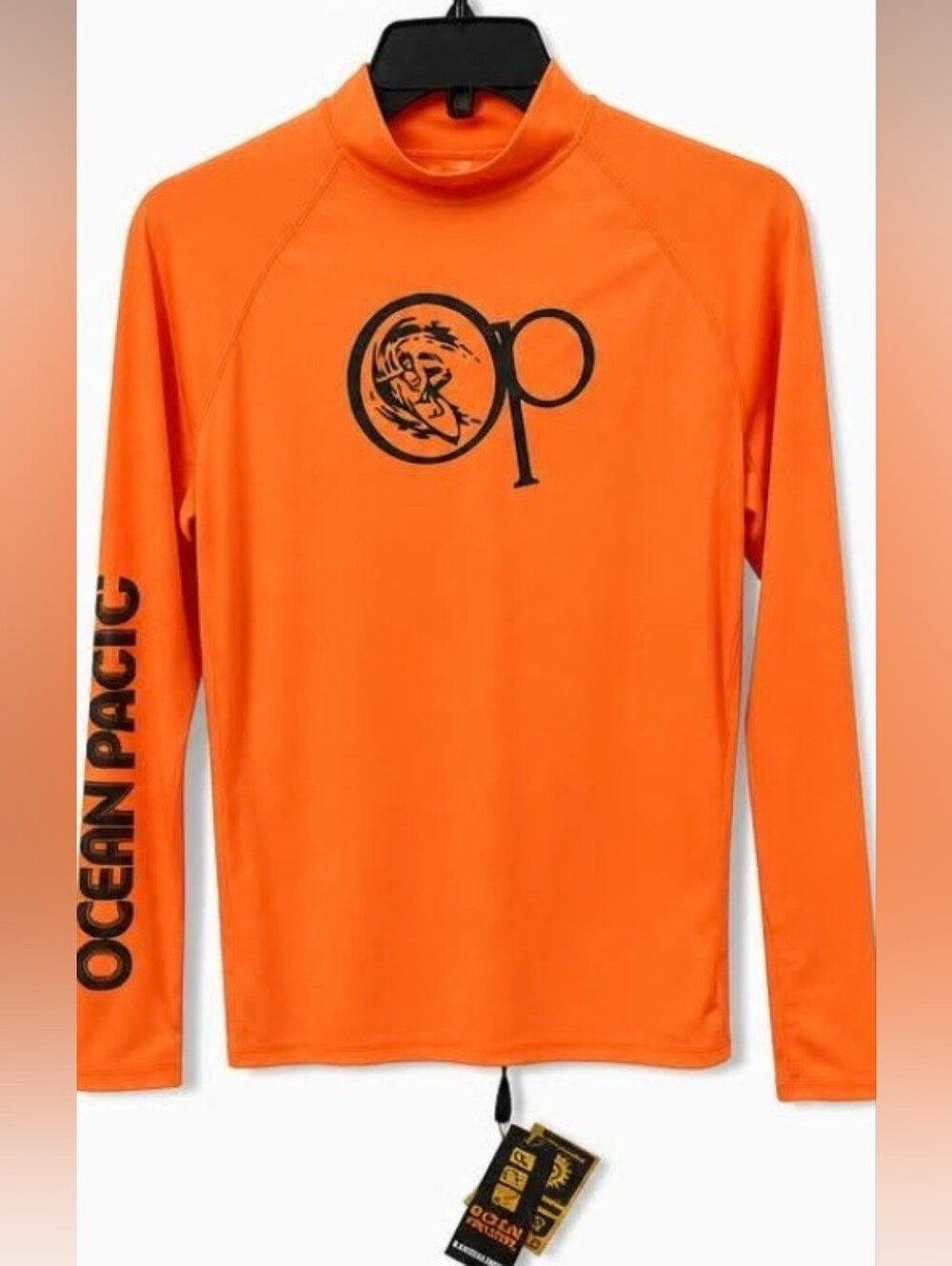 NWT Ocean Pacific Sun Protection Rashguard Mens Shirt Size L